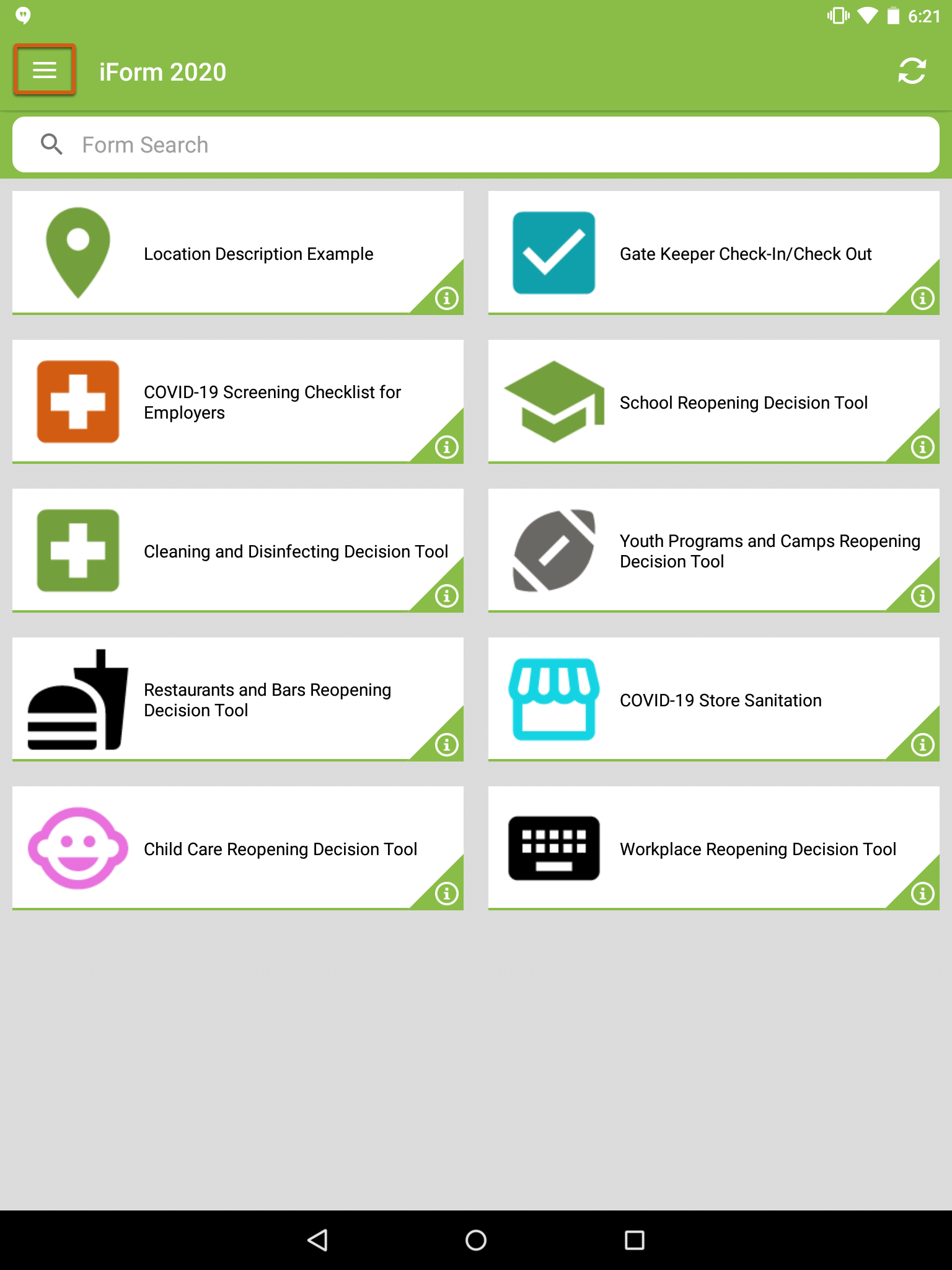 How do I enable the sync threshold on my Android device?